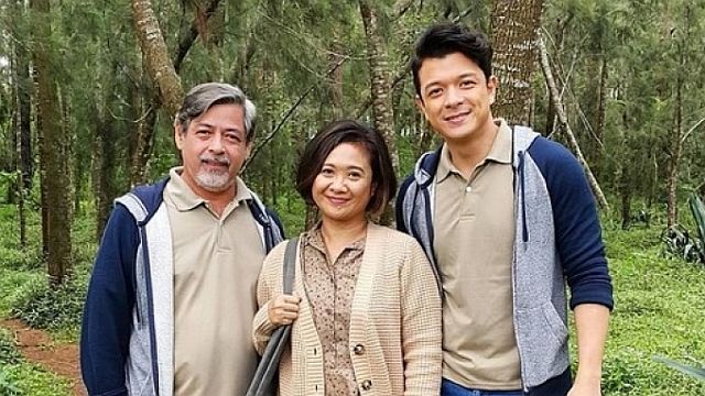“Ang Babae Sa Septic Tank 2” stars Eugene Domingo (center) with Joel Torre (left) and Jericho Rosales