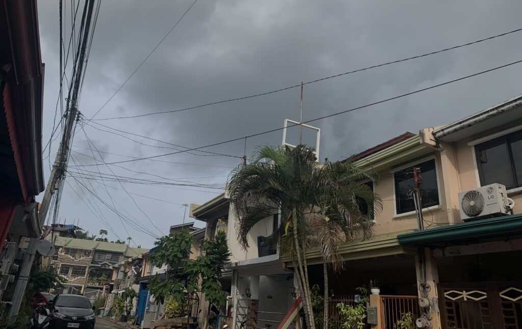 Residents are advised to prepare for a gloomy weather with chances of rain and thunderstorms in the next three days.