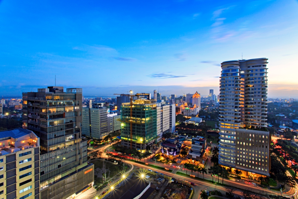 Photo shows an aerial view of Cebu IT Park, home to the province's call center and IT-BPM companies. Throughout the years, the industry has generated thousands of jobs and investments in Cebu