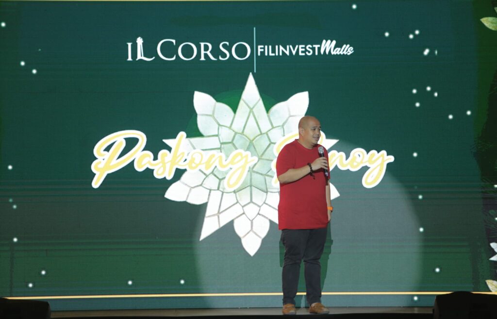 An Active Holiday celebration only at IL Corso, Filinvest Malls!