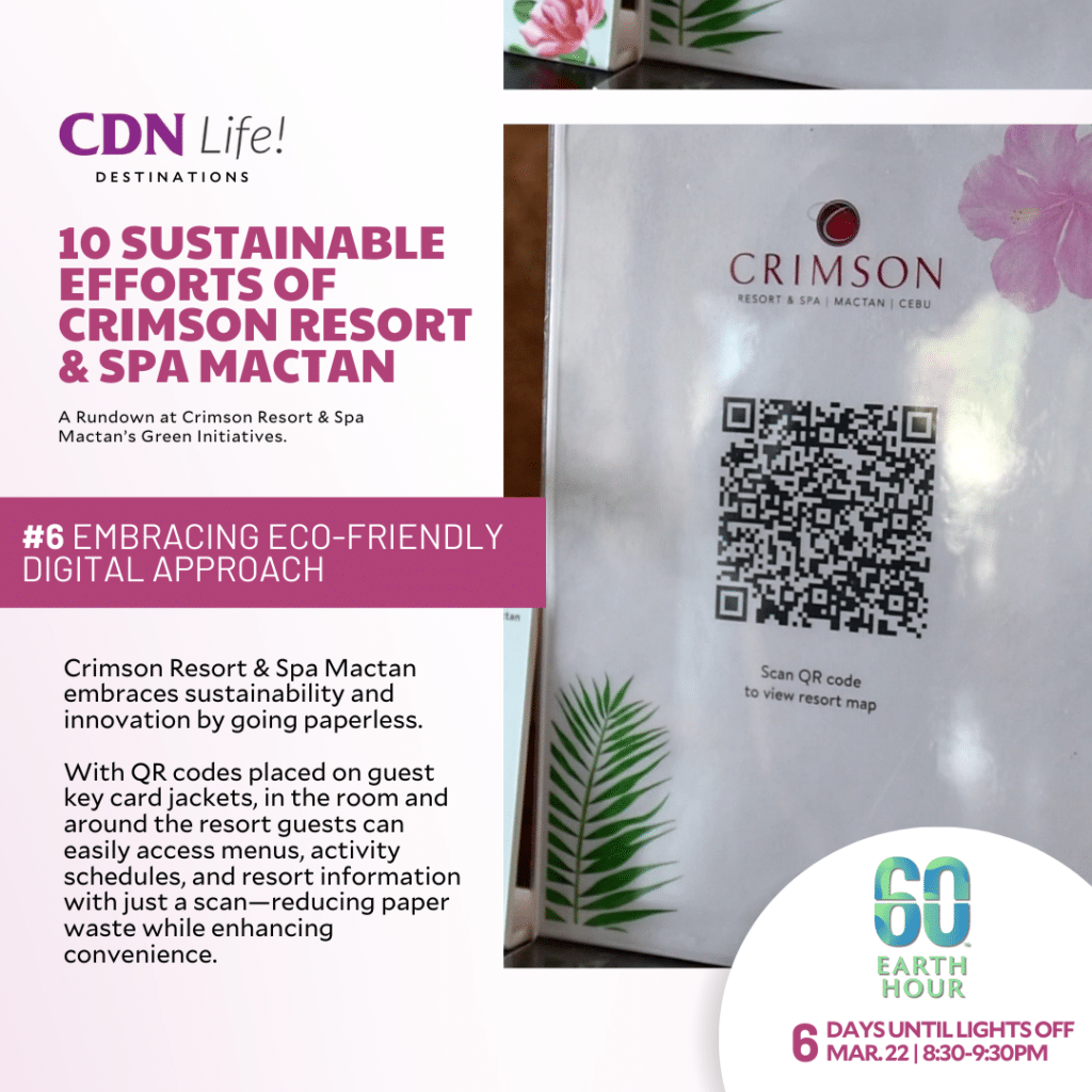 Crimson Resort and Spa Mactan leads the way in sustainable hospitality 