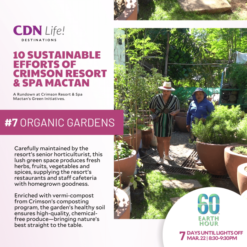 Crimson Resort and Spa Mactan leads the way in sustainable hospitality 