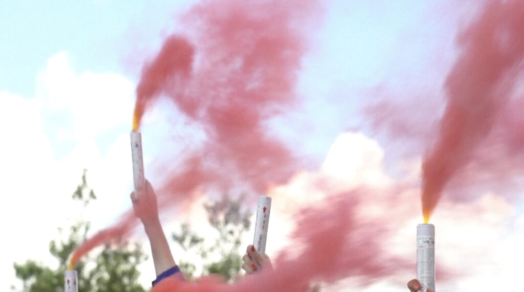 Pink smoke signals in Rome call for women priests